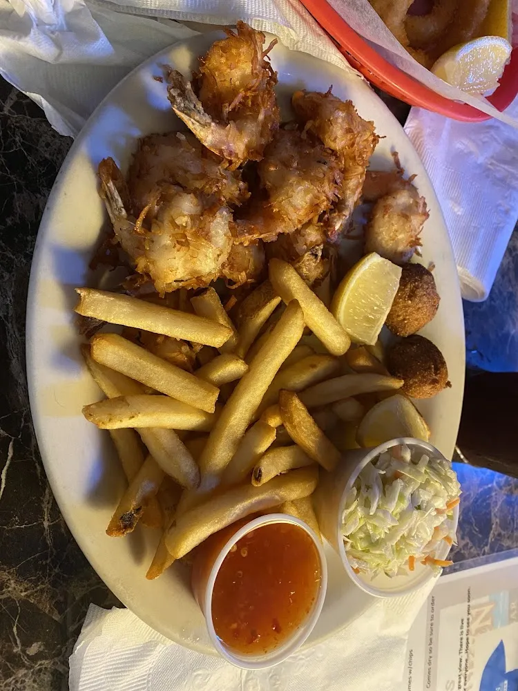 Coconut Shrimp Platter